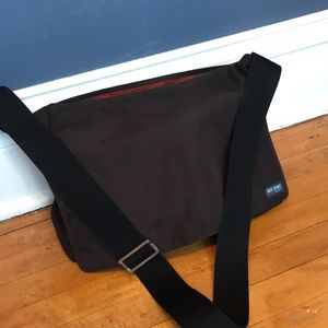 Jack Spade Brown Canvas Messenger Bag